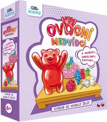 ALBI Science Ovocní medvídci kreativní set výroba želé bonbonů v krabici