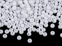 Plastové korálky matné Ø4 mm 20 g