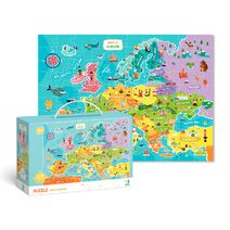Puzzle Mapa Evropy  -100 dílků