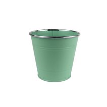 Květináč plechový K3009/1 - dia 14 × 12.6 cm
