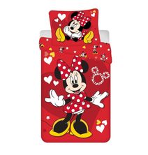 Povlečení Minnie Red heart Bavlna, 140/200, 70/90 cm