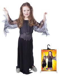 Dětský kostým černá čarodějnice/Halloween (M) e-obal