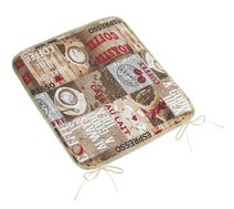 Sedák EMA hladký Hnědá,Červená 34/560 40x40 cm