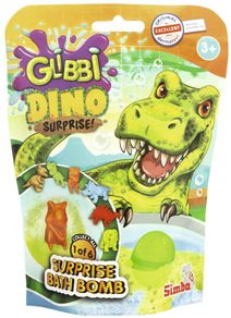 SIMBA Glibbi vodní bomba šumivá s dinosaurem s překvapením do vany