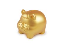 Zlaté prasátko pro štěstí / pokladnička