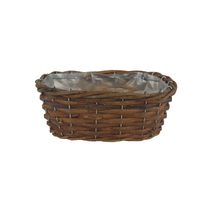 Obal s plastem hnědý P2042/M - 20 × 10 × 8 cm