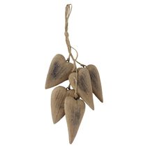 Srdíčka ve svazku D7361 - L:28 5.2 × 1.6 × 7 3.8 × 1.6 × 7.7 cm