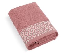 Froté ručník a osuška kolekce Krajka Starorůžová K/321
