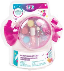 MAKE IT REAL Bonbon set oční stíny + vonící lesk na rty kosmetika po děti