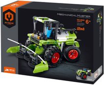 Stavebnice iM.MASTER Kombajn / Traktůrek 335 dílků 2v1 plast