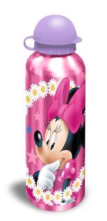 ALU láhev Minnie růžová Hliník, Plast, 500 ml