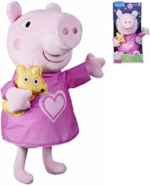 HASBRO Prasátko Peppa Pig usínáček zpívající na baterie Zvuk PLYŠ