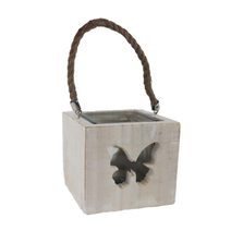 Dekorační svícen D5204 - 10.5 × 10.5 × 10 cm