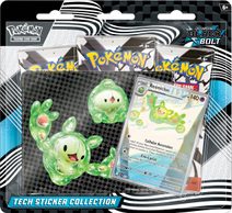 Hra Pokémon TCG SV10.5 Black Bolt Tech Sticker Collection Reuniclus 3x booster