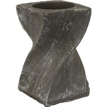 Dřevěný svícen malý D0140/M - 5 x 5 x 8 cm