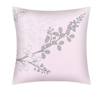 Povláček bavlněný Růžová,Šedá 90/133A 40x40 cm