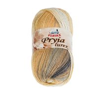 Příze PRYIA lurex Béžová,Bílá 315 100g / 245 m