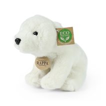 Plyšový medvěd lední sedící 20 cm ECO-FRIENDLY