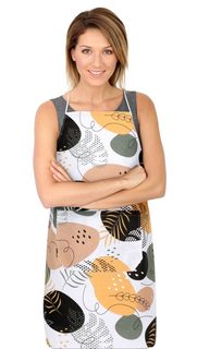 Kuchyňská zástěra ADÉLA Béžová 7750/232 zástěra 67x84 cm