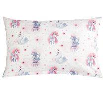 Povláček bavlna - povláček 40x60cm na zip ( pouze povlak ) jednorožec