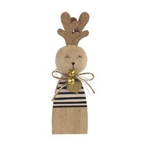 Vánoční dekorace D3301/1 - 5 x 2 x 17 cm