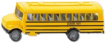 Autobus školní americký Žlutý KOV + PLAST