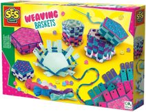 SES CREATIVE Výroba proplétaných krabiček kreativní set v krabici