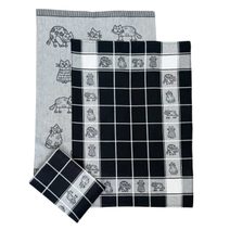 Utěrka Extra savá 50x70 Kočky - 3 ks