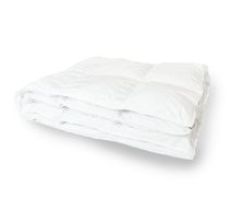 COMFORT Péřová prošívaná přikrývka - bílá 140x200 cm