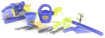 Zahradnické pracovní nářadí dětské set s konvičkou malý zahradník plast