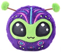 PLYŠ Bouncibles mimozemšťan Zoggo 8cm plyšák skákací míček 2v1