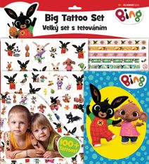 JIRI MODELS Velký set sešit s tetováním Králíček Bing