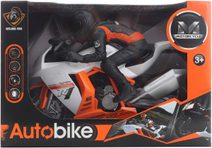 Motorka s jezdcem jezdící herní plastový set na baterie Světlo Zvuk