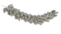 Umělá zasněžená girlanda jehličí 100 cm