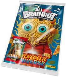 PANINI Italian Brainrot TCG Universo Psichedelico starter set album + booster