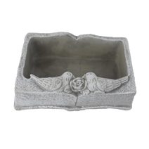 Cementový obal k osázení kniha X8258/2 - 24x16x8.5cm