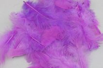 Peří fialovorůžové 10 g