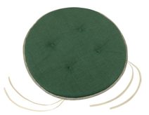 Sedák LADA kulatý hladký - průměr 40 cm, výška puru 3 cm tmavě zelená Uni