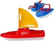 Lodička do vody 28cm plast 3 druhy