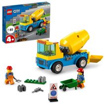 LEGO CITY Auto náklaďák s míchačkou na beton 60325