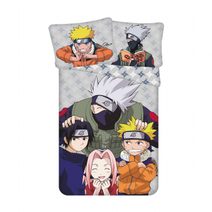 Povlečení Naruto Grey 140x200, 70x90 cm