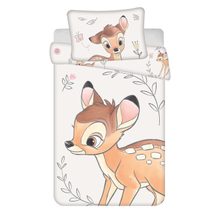 Povlečení do postýlky Bambi Beige baby 100x135, 40x60 cm