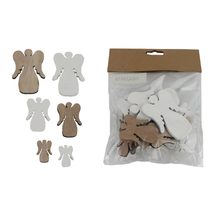 Dekorace anděl, 18 ks D6578 - 6,5cm