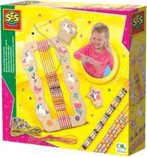 SES CREATIVE Výroba náramků ze skleněných korálků kreativní set v krabici