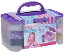 Tvorba náramků sada korálků v krabičce