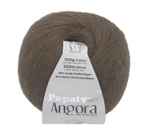 Příze ANGORA MERINO Hnědá 9270 100g / 550 m
