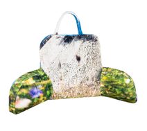 Polštář - opěrka na čtení Zelená,Šedá 2835/217 50x100 cm