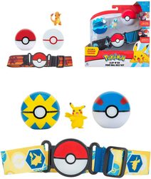 ORBICO Clip and Go Poké Ball Belt set pás se 2 míčky a postavičkou Pokémon
