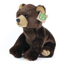 Plyšový medvěd sedící, 25 cm,