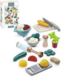 ECOIFFIER Příprava polévky baby kuchyňský set makety potravin + nádobí